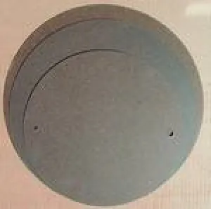 14" MASONITE Bat with Holes for Potters Wheels (NE Hardboard)