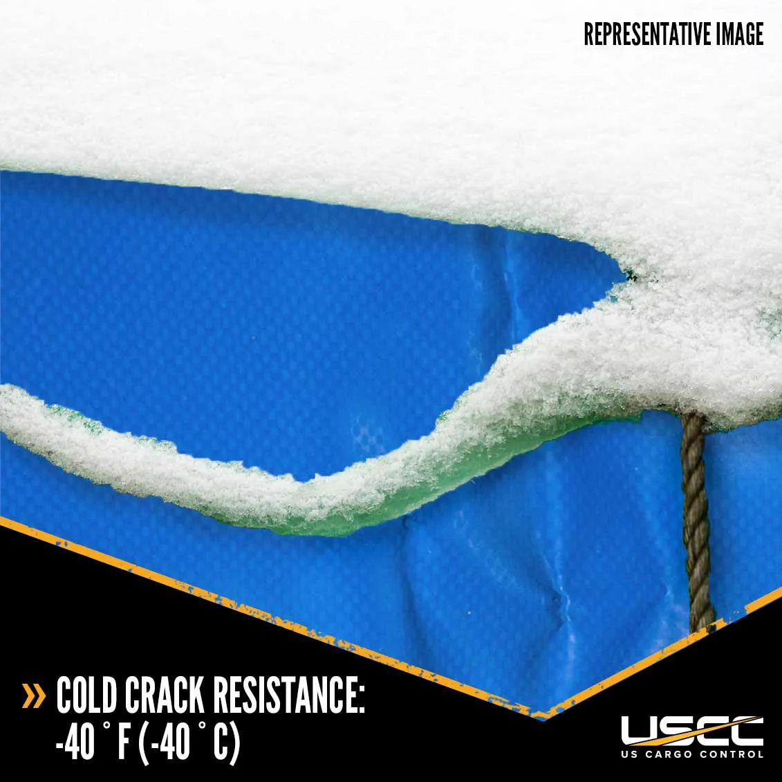 18 oz PVC Coated Polyester Tarp Roll - Blue