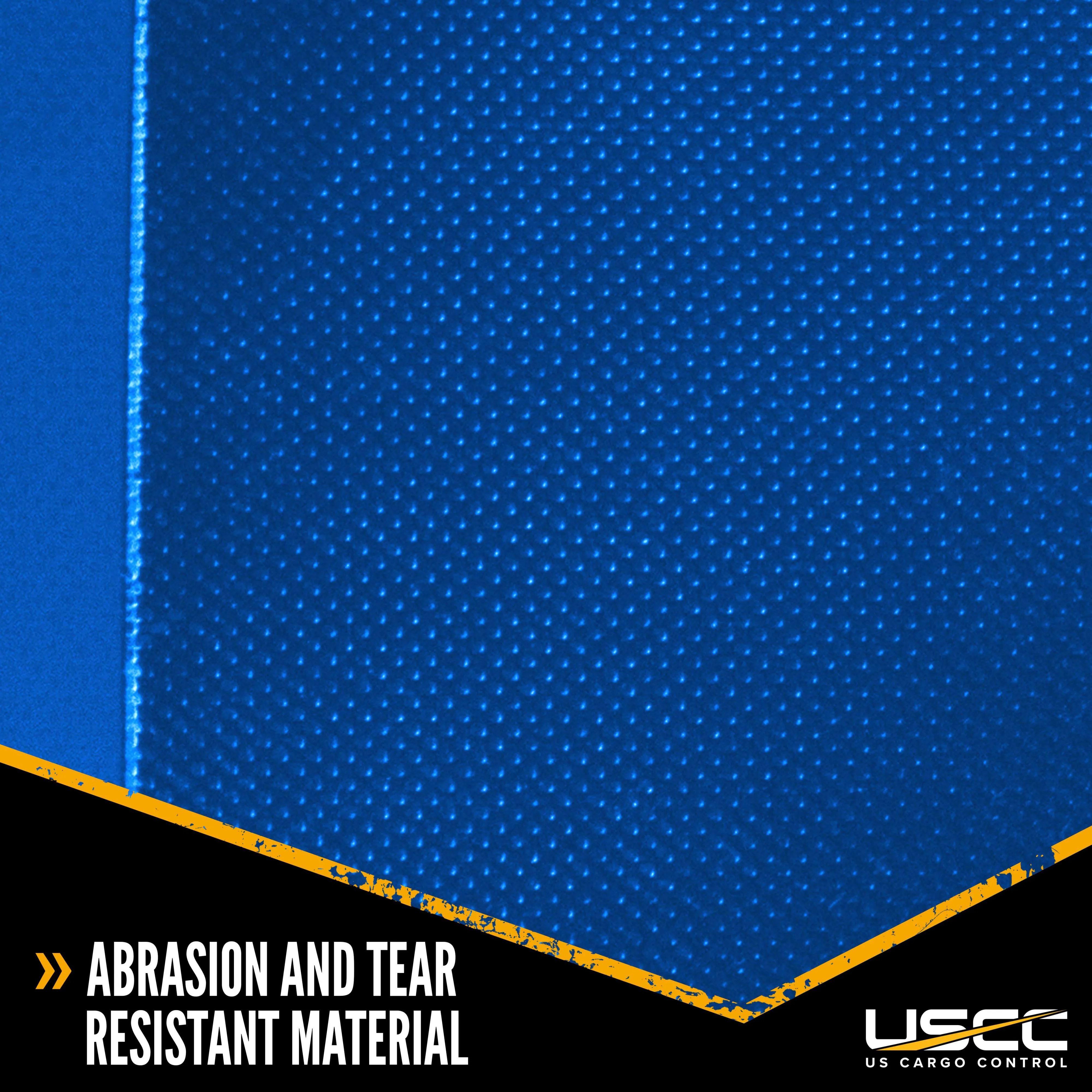 18 oz PVC Coated Polyester Tarp Roll - Blue