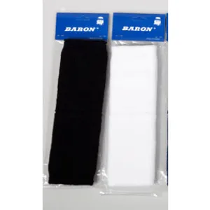 Baron Extra Wide Wristbands (Pack of 2)