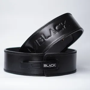 BLACK 10MM WEIGHT LIFTING BELT   Military Straps
