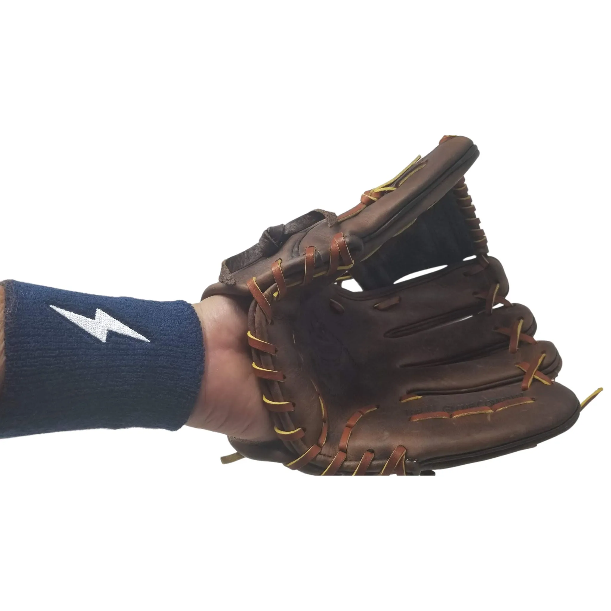 BRUCE BOLT Premium Pro Wrist Bands - NAVY