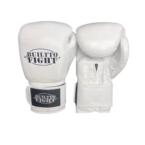 BTF Premium H&L Boxing Gloves White