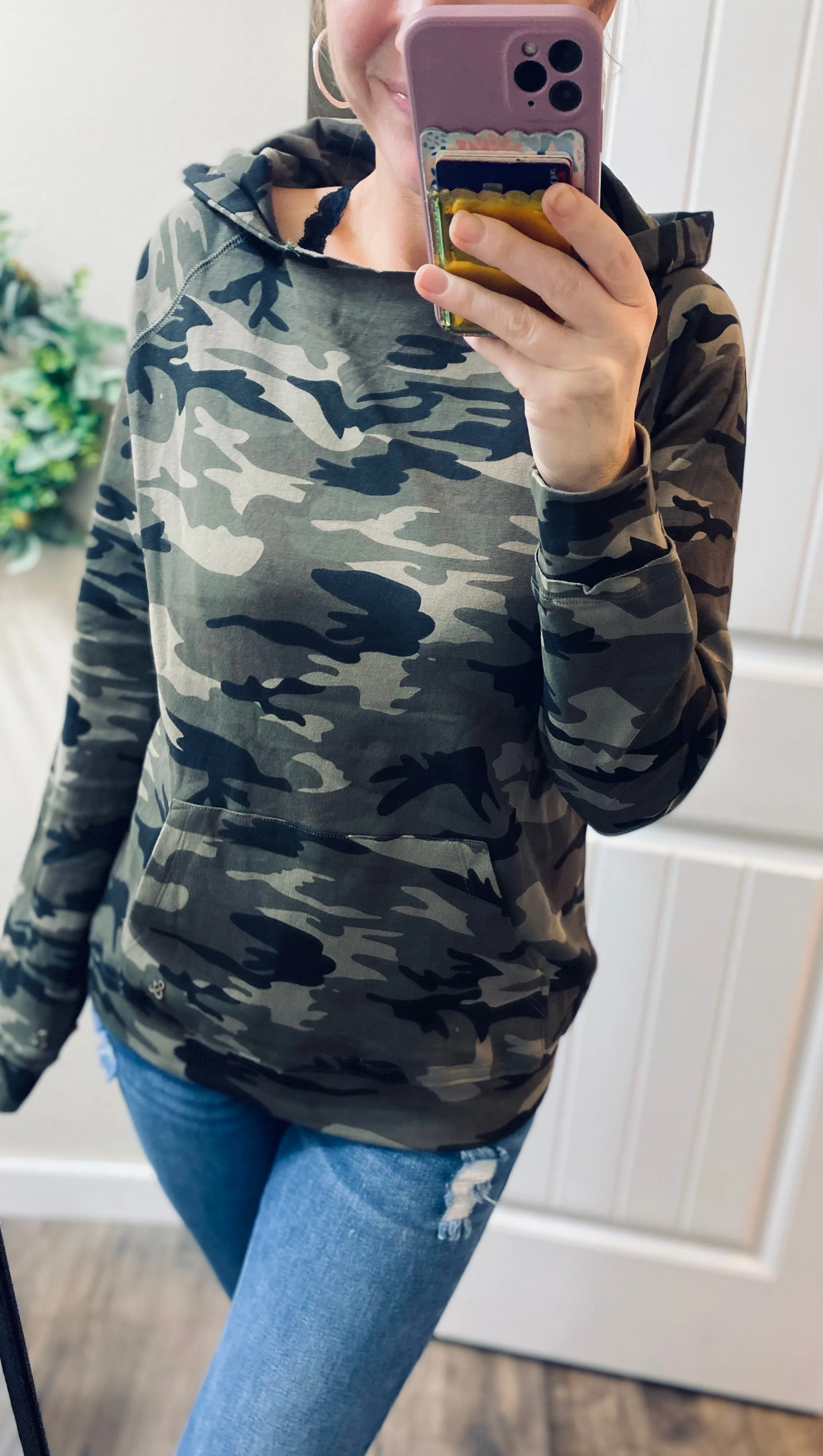 Camo Elevated Ampersand Ave. Hoodie