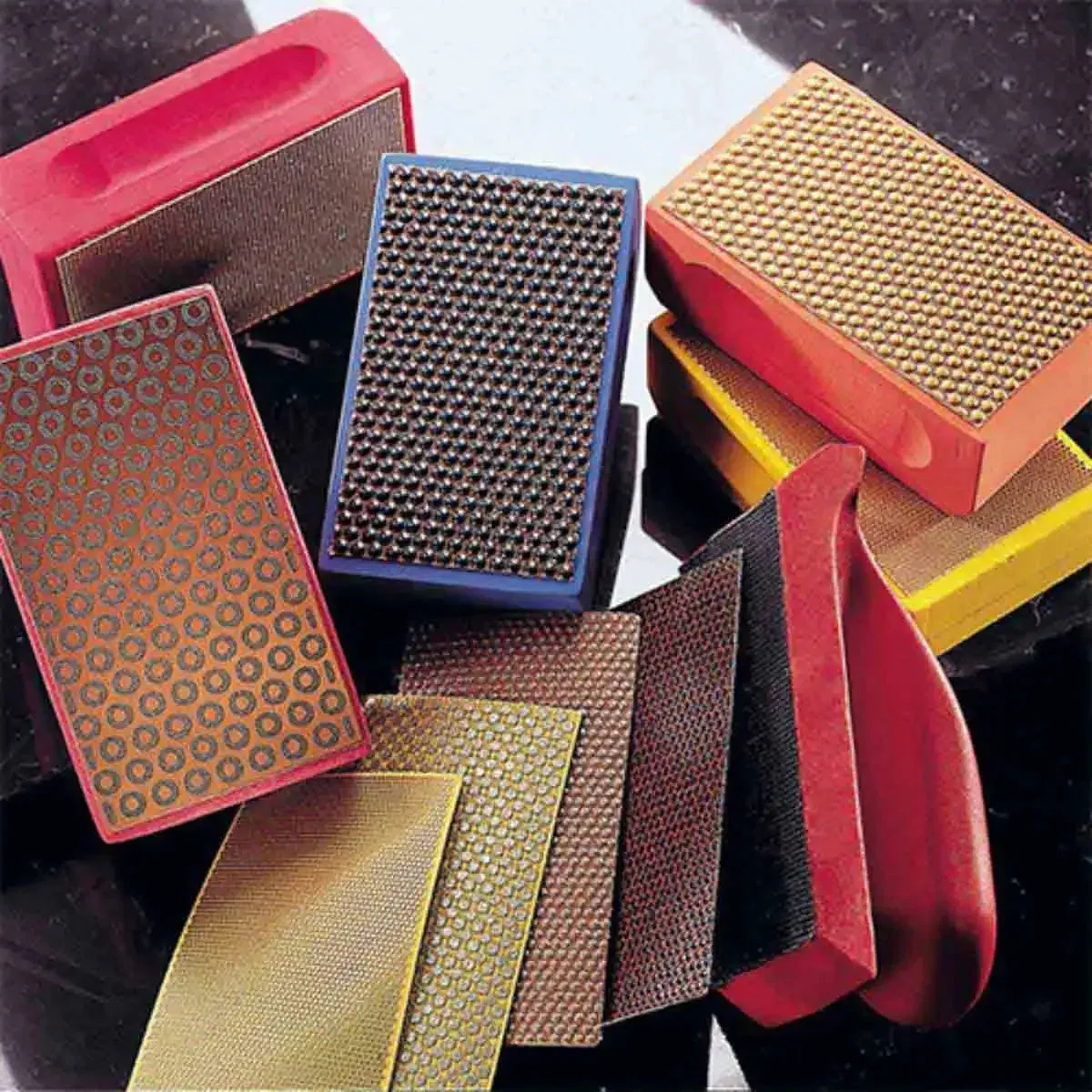 Diamond Polishing Hand Pad 8 Piece Kit