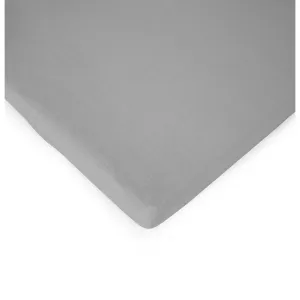 Fitted Sheet Cot Bed / Tipi Bed / Tipi house bed - 70x140 cm -100%  Cotton - Jersey Grey