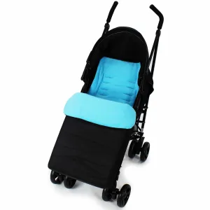 Footmuff  Buddy Jet For Baby Elegance Flow Twin Stroller (Black)
