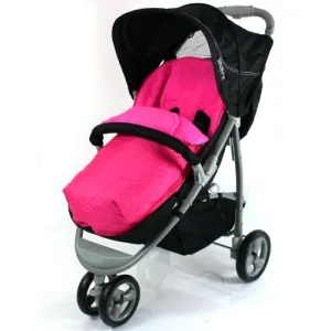 Footmuff To Fit Baby Jogger 3 Wheeler - Pink