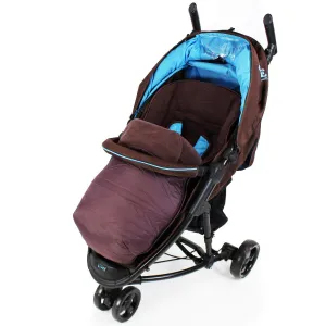 Footmuff To Fit oBaby Zoma - Brown