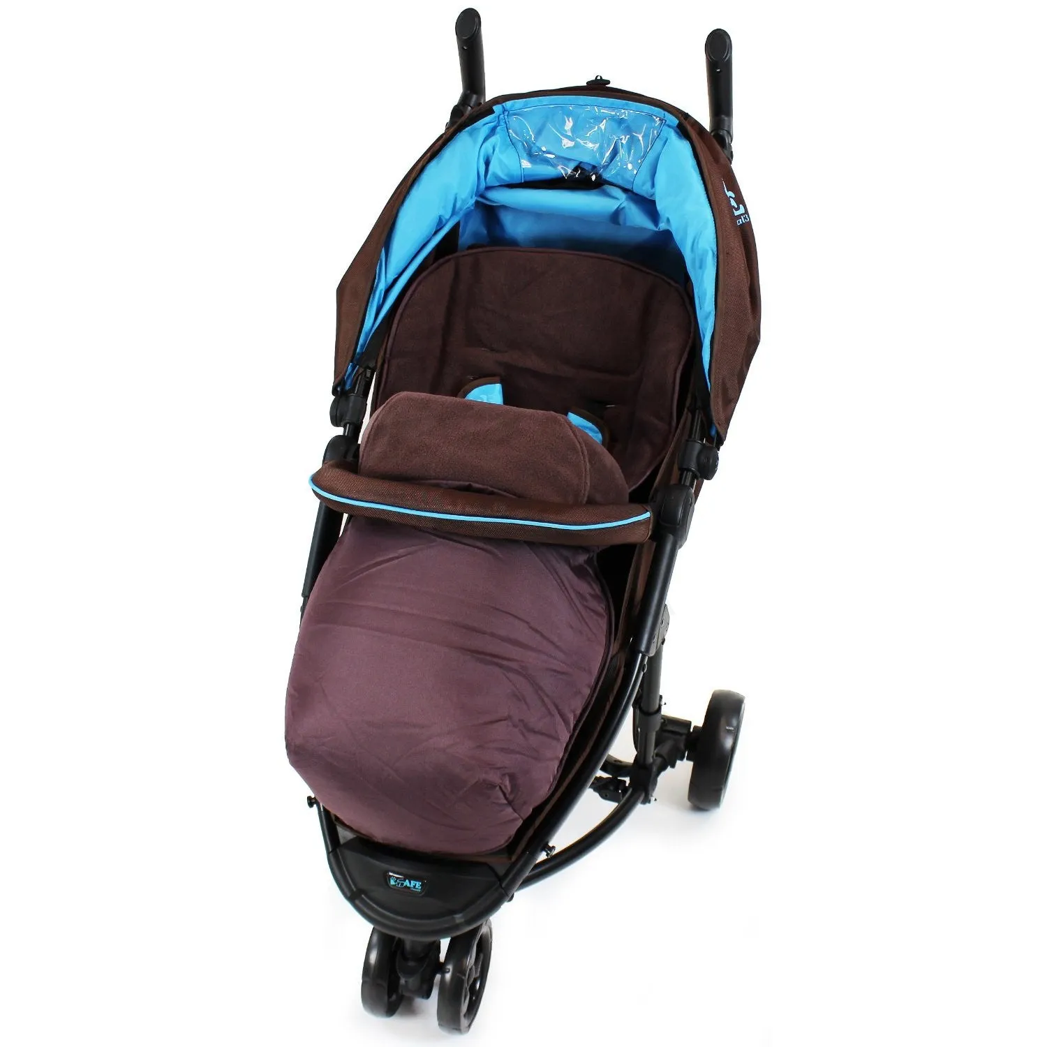 Footmuff To Fit Petite Star Zia, Quinny Zapp - Brown