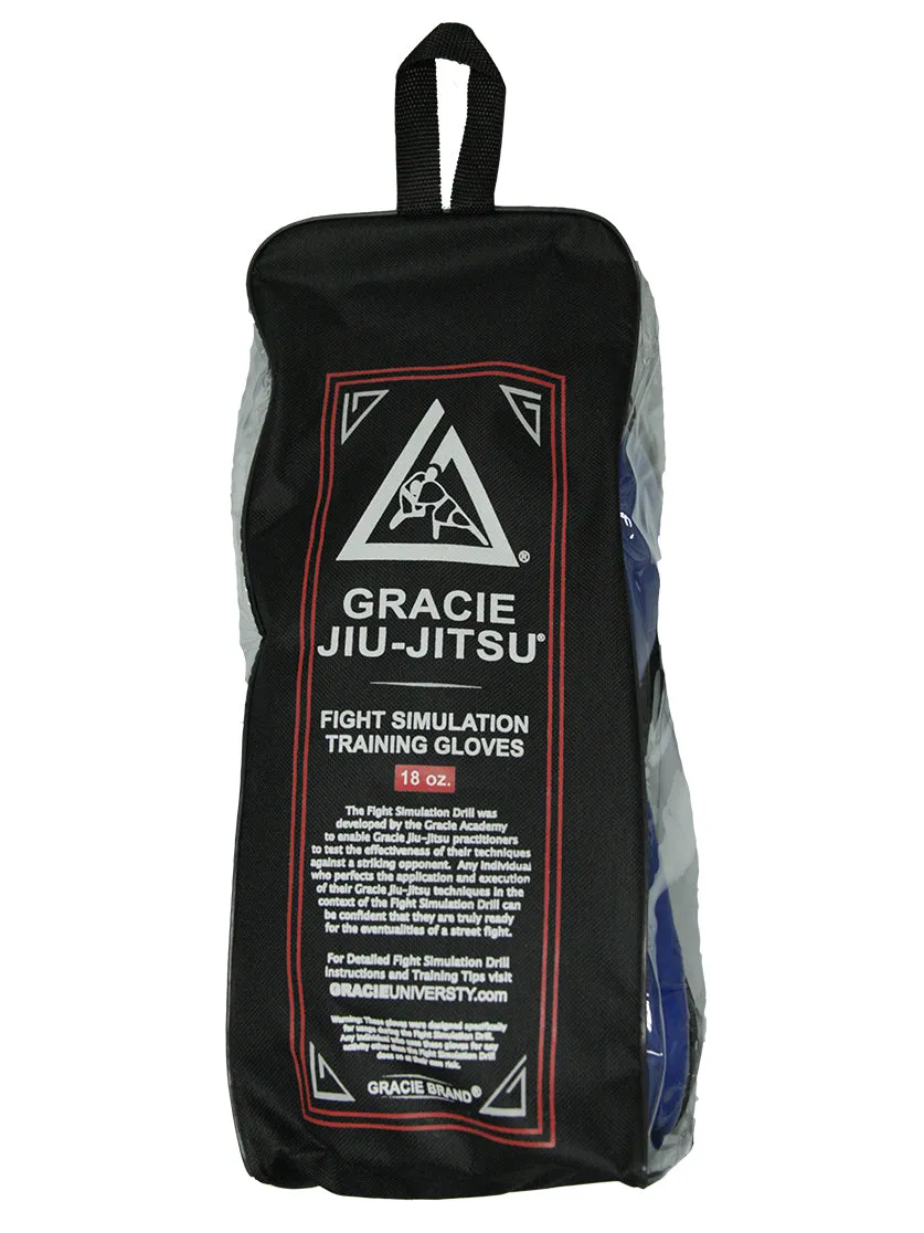 Gracie Jiu-Jitsu Gloves (Synthetic 18oz)