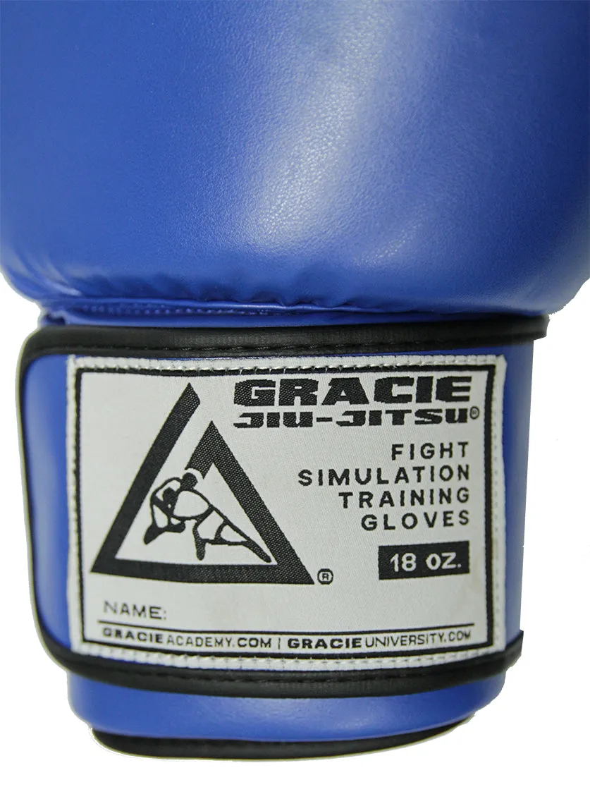 Gracie Jiu-Jitsu Gloves (Synthetic 18oz)