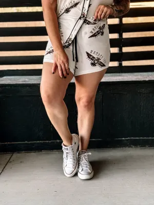 Junk Gypsy Wander Inn Pajama Loungewear Shorts