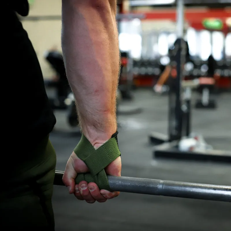 Lifting Straps | Premium Padded Weightlifting Straps - Gray USA