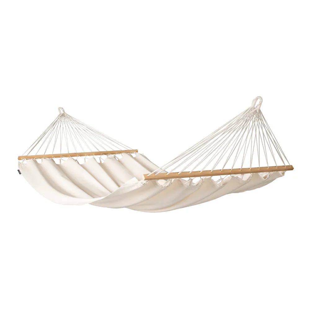 Organic Cotton Spreader Bar Hammock - Double Size - Latte