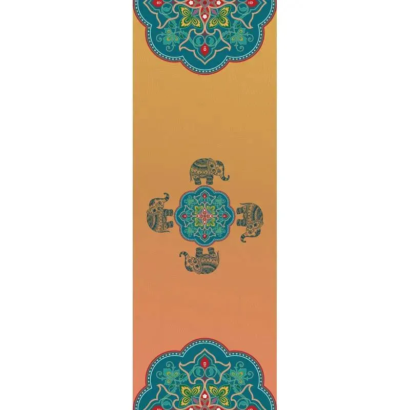 Printed Yoga Mat Drape Sweat-Absorbent Fitness Yoga Towel Yoga Drape