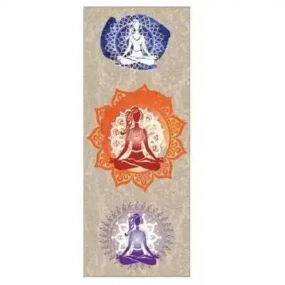 Printed Yoga Mat Drape Sweat-Absorbent Fitness Yoga Towel Yoga Drape