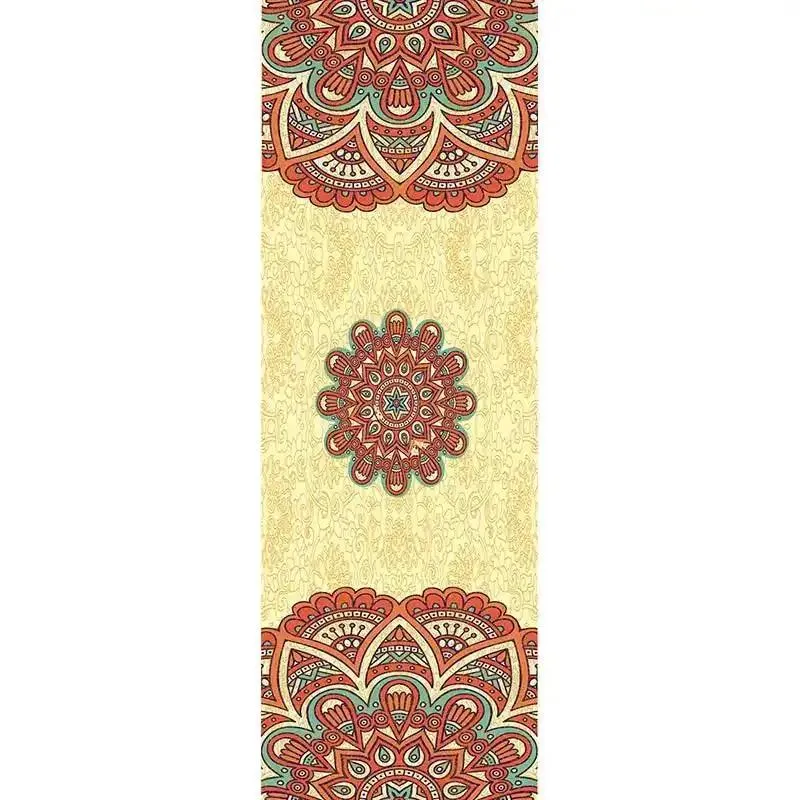 Printed Yoga Mat Drape Sweat-Absorbent Fitness Yoga Towel Yoga Drape