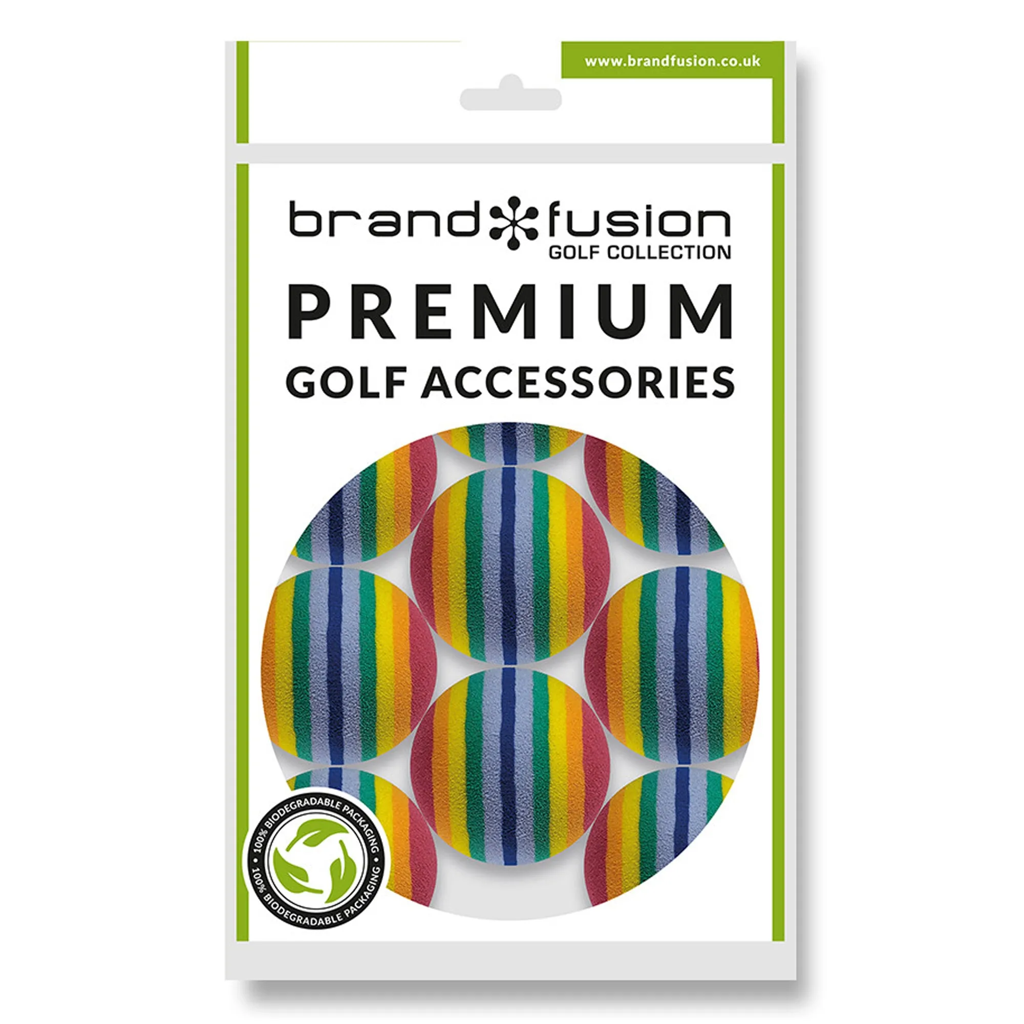 Striped Practice Balls (9 Pack)